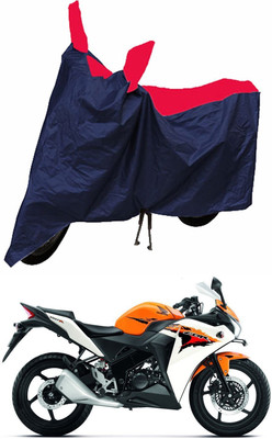 MMSSTAR Waterproof Two Wheeler Cover for Honda(CBR 150R, Red, Blue)
