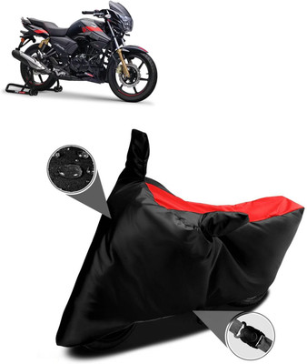 CODOKI Waterproof Two Wheeler Cover for TVS(Apache RTR 180, Red)