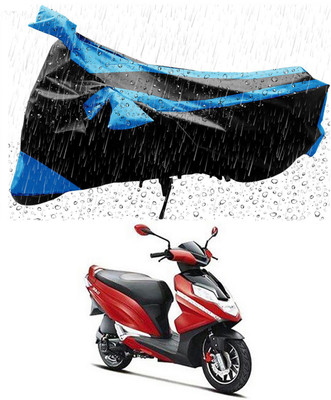 Furious3D Two Wheeler Cover for Hero(Dare, Blue, Black)