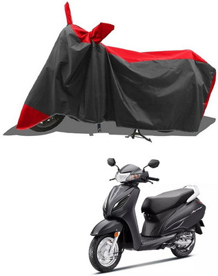 PAGORA Waterproof Two Wheeler Cover for Honda(Activa, Red, Black)