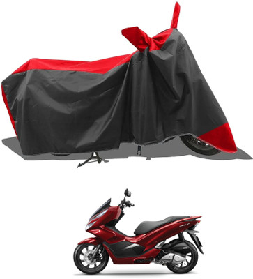 KEDIT Two Wheeler Cover for Honda(PCX 125 BS6, Red)