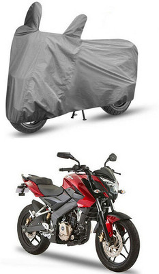 Furious3D Two Wheeler Cover for Bajaj(Pulsar 200, Grey)