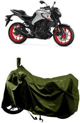 SUGASHRI Waterproof Two Wheeler Cover for Yamaha(MT-03 BS6, Green)