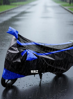 RRZ Two Wheeler Cover for Hero(Splendor, Black, Blue)
