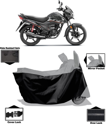 Amexride Two Wheeler Cover for Honda(Livo BS6, Grey)