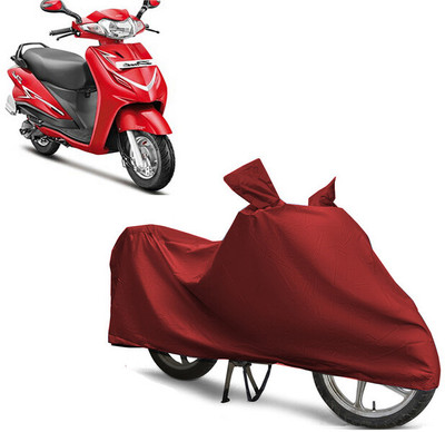 EGAL Waterproof Two Wheeler Cover for Hero(Duet VX 110CC, Maroon)