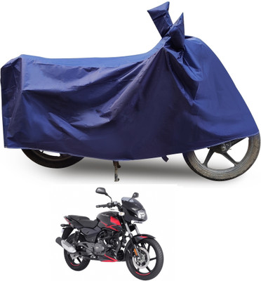 Auto Hub Two Wheeler Cover for Bajaj(Pulsar 150 DTS-i, Blue)