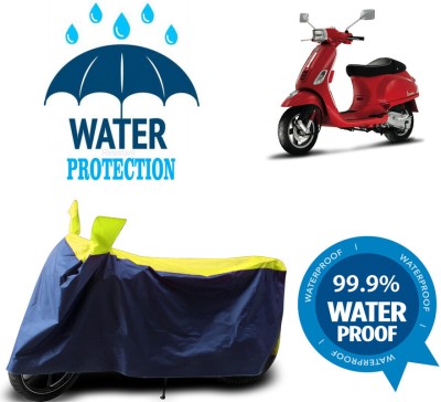 Mdstar Waterproof Two Wheeler Cover for Vespa(Vespa SXL 125, Multicolor)