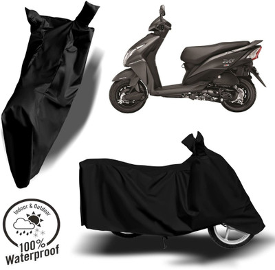 Autoinnovation Waterproof Two Wheeler Cover for Honda(Dio, Black)