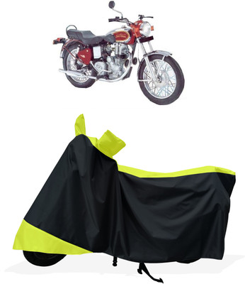 Tricway Two Wheeler Cover for Royal Enfield(Machismo 500, Yellow)