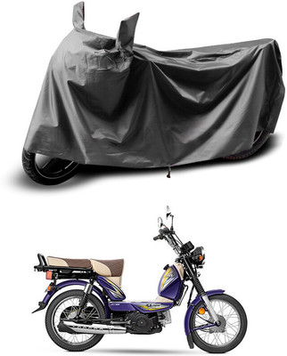 Gali Bazar Waterproof Two Wheeler Cover for TVS(XL 100 Comfort, Grey)