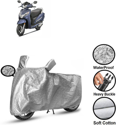 CODOKI Waterproof Two Wheeler Cover for Honda(Activa 125, Silver)