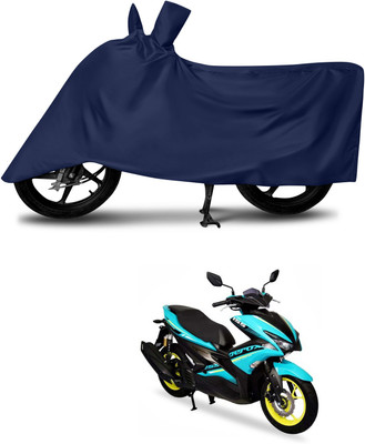 DeepShakshi AUTOMOTIVE Waterproof Two Wheeler Cover for Yamaha(Aerox 155 Maxi, Blue)