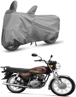 DeepShakshi AUTOMOTIVE Waterproof Two Wheeler Cover for Yamaha(Crux, Grey)