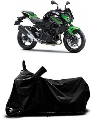 VESMEI Two Wheeler Cover for Kawasaki(Z250 BS6, Black)