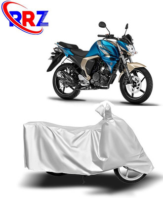 RRZ Waterproof Two Wheeler Cover for Yamaha(FZ S V3.0 FI, White)
