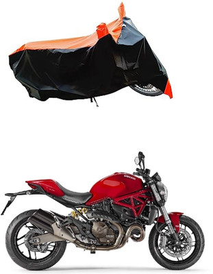 VESMEI Two Wheeler Cover for Ducati(Monster, Orange)