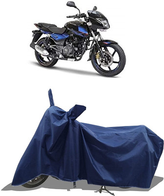 AASHTIK MART Two Wheeler Cover for Bajaj(Pulsar 180 DTS-i, Blue)