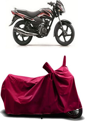 KEDIT Two Wheeler Cover for TVS(Sport ES, Maroon)
