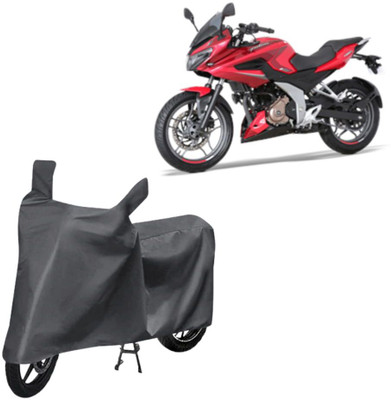 Autohutch Two Wheeler Cover for Bajaj(Pulsar 250 BS6, Grey)