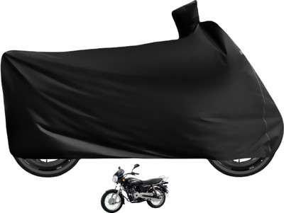 Auto Hub Waterproof Two Wheeler Cover for Bajaj(Boxer, Black)