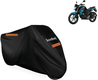 Juvdoxj Waterproof Two Wheeler Cover for Yamaha(FZ FI, Black)