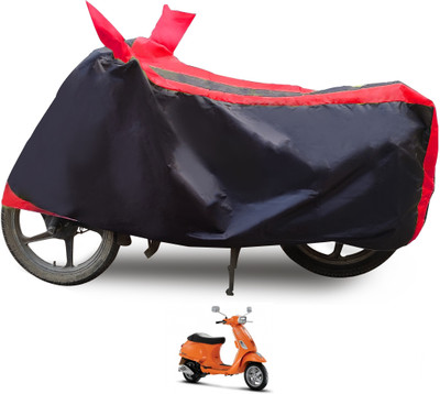Euro Care Waterproof Two Wheeler Cover for Vespa(Vespa SXL, Red)