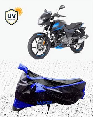 Mdstar Waterproof Two Wheeler Cover for Bajaj(Pulsar 150, Blue)