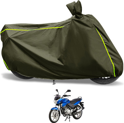Euro Care Waterproof Two Wheeler Cover for Bajaj(Discover 150 s, Green)