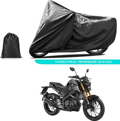 PAGORA Two Wheeler Cover for Yamaha(MT 15 New, Black)