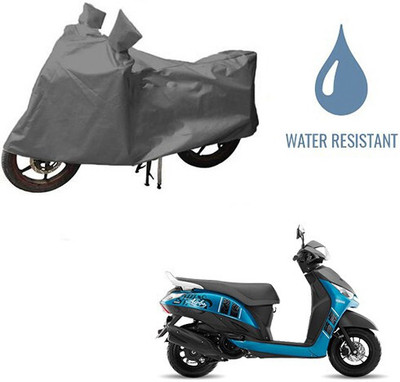 DeepShakshi AUTOMOTIVE Waterproof Two Wheeler Cover for Yamaha(Alpha, Grey)