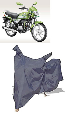 Amexride Two Wheeler Cover for Hero(HF Deluxe Eco, Grey)