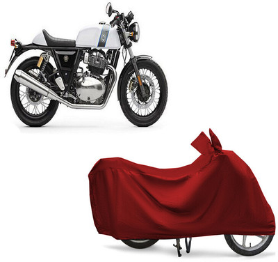 EGAL Two Wheeler Cover for Royal Enfield(Continental GT 650, Maroon)