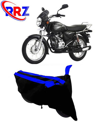 RRZ Waterproof Two Wheeler Cover for Bajaj(Boxer BM 150, Black, Blue)