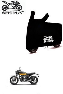 THE REAL ARV Waterproof Two Wheeler Cover for Honda(CB350RS, Black)