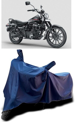KEDIT Two Wheeler Cover for Bajaj(Avenger Street 220, Blue)
