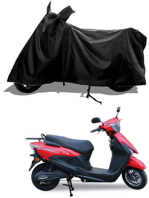 GROFATIK Two Wheeler Cover for Avon(E Scoot, Black)