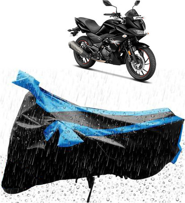 Mdstar Waterproof Two Wheeler Cover for Hero(Xtreme 200S, Blue)