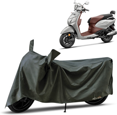 CoNNexXxionS Two Wheeler Cover for Hero(Pleasure Plus, Green)