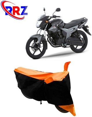 RRZ Waterproof Two Wheeler Cover for Yamaha(SZ R, Black, Orange)