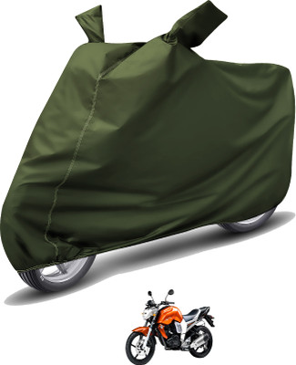 Caronix Waterproof Two Wheeler Cover for Yamaha(FZ16, Green)