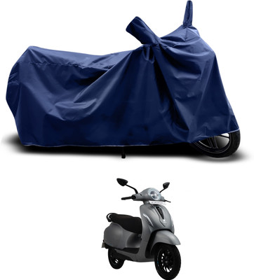 CODOKI Waterproof Two Wheeler Cover for Bajaj(Chetak, Blue)