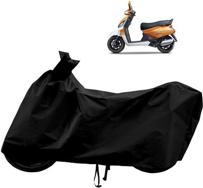Horseyaart Waterproof Two Wheeler Cover for Mahindra(Gusto Electric BS6, Black)