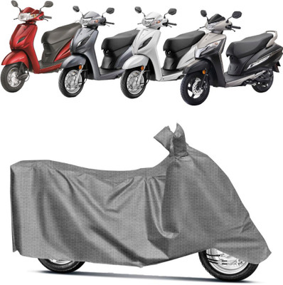 NG Auto Front Two Wheeler Cover for Honda(Activa 5G, Grey)