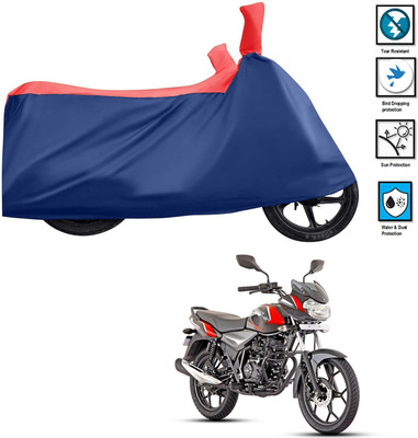 PAGORA Waterproof Two Wheeler Cover for Bajaj(Discover 110, Red)