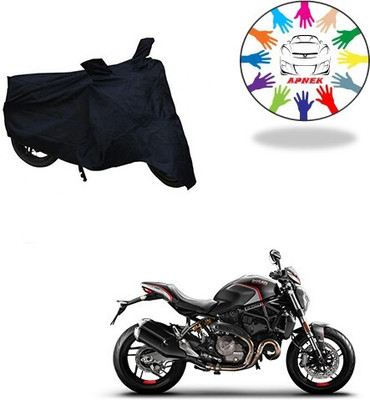 MMSSTAR Waterproof Two Wheeler Cover for Bajaj(Discover 100 DTS-i, Black)