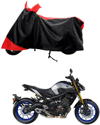 GROFATIK Two Wheeler Cover for Yamaha(MT 9, Red)