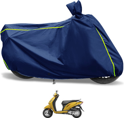 Euro Care Waterproof Two Wheeler Cover for Honda(Activa i, Blue)