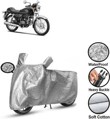 GOSHIV-car and bike accessories Waterproof Two Wheeler Cover for Hero(Splendor Pro Classic, Silver)