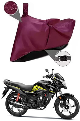 AASHTIK MART Two Wheeler Cover for Honda(SP 125, Maroon)